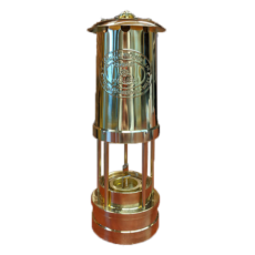 Traditional Miner Lamp Solid Brass