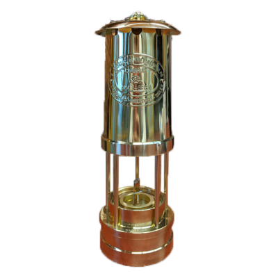 Traditional Miner Lamp Solid Brass